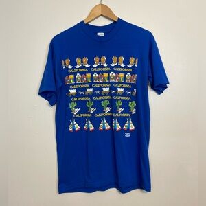 Vintage Genisis California Graphic Tourist Tee | Made in USA